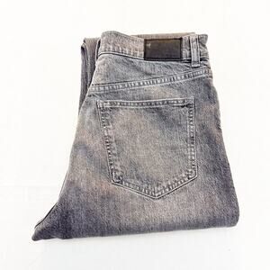 Madewell '90s Straight Gray Wash Denim Jeans Zip Fly Size 29